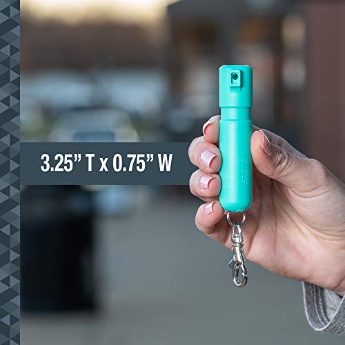 SABRE Mighty Discreet Pepper Spray, 16 Bursts, 12Foot (4Meter) Range