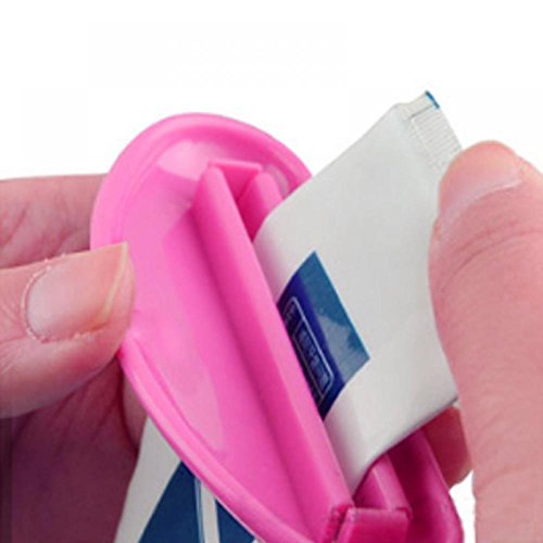 Junbuoom New Easy Squeezer Toothpaste Dispenser Tooth Holder Rolling Tube