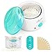 Home Waxing Kit for Hair Removal, Lansley Pearl Wax Melting Pot for Brazilian Bikini at Home Waxing with 10.5oz (300g) Pearl Hard Wax Beans & 10 Spatula Sticks