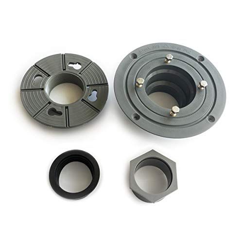 Neodrain PVC Shower Drain Base Kit Include 2 Inches PVC Shower Drain ...