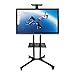 Witlucky Mobile TV Cart Rolling TV Stand for 32