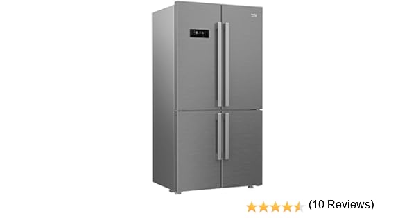 Beko GN1416232ZX nevera puerta lado a lado Independiente Acero ...