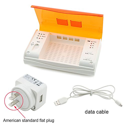 Hearing Aid Dryer - Multifunctional Hearing Aid Dehumidifier, DHL Free Shipping, Electrical UV Sanitizer Dry Case for Hearing Aids, Ear Mold, IEM, Cochlear Implantation