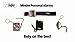 Minder Mini Key Ring Personal Attack Rape Alarm 140db with Flashlight + Spare Battery Set - Secured by Design Approved (UK Police Preferred Specification) (Red)