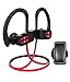 Mpow Flame [5 Pcs Set] Bluetooth Headphones with Armband, Car Charger, 2-in-1 Charging Cable, Carrying Pouch, Waterproof IPX7 Wireless Earbuds Sport, Richer Bass Hi-Fi Stereo In-Ear Earphones w/Mic