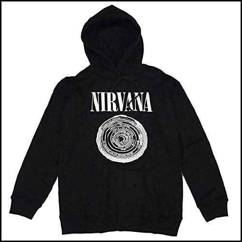 Amazon ニルヴァーナ パーカー 洋楽 ロック サークルロゴ トレーナー パーカー 通販
