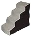 Pet Gear Easy Step Deluxe Soft Step, Cat/Dog Stairs, Sturdy, Lightweight/Portable, Machine Washable Cover, Step IV Deluxe