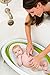 Boon, Naked Collapsible Baby Bathtub Green,Green/White