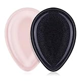 Silicone Makeup Sponge 2Pcs, Foundation Makeup Blender, DUcare Dual Use Reusable Makeup Applicator Foundation Sponge Cosmetic Blender Silisponges Flawless Applicators for Cream Powder Blusher