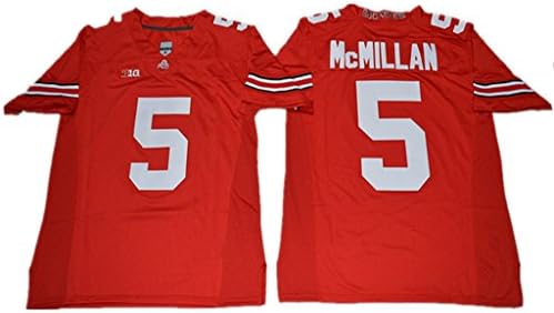 2016 Raekwon McMillan #5 College Football Jersey Red XL