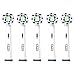 Oral-B Cross Action Electric Toothbrush Replacement Brush Heads Refill, 5 Count
