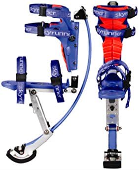 Kangaroo Shoes pogo Stilts for Kids Child Youth Weight Load Range 20-40kg Blue