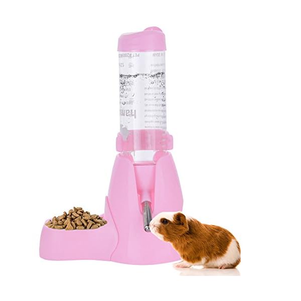 ShareWe Bottiglia d'Acqua Animali Distributore Automatico di Acqua per Roditori Coniglietto Ferret Criceti Porcellini d…