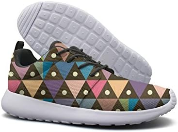 GDDF HXB Running shoes Color Traingle White Spot Shoes Athletic Shoes For Women