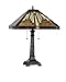 Chloe Lighting CH33359MR16-TL2 Innes Tiffany-Style Mission 2 Light Table Lamp 16-Inch Shade