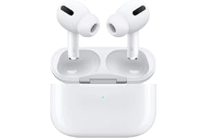 AMBORE [Apple MFi Certified] Wireless Earbuds for AirPods Pro Bluetooth Earbuds Headphones Noise Cancellation,30H Playtime Hi-Fi Stereo Sound,IPX7 Waterproof Headset with Charging case for iOS/Android