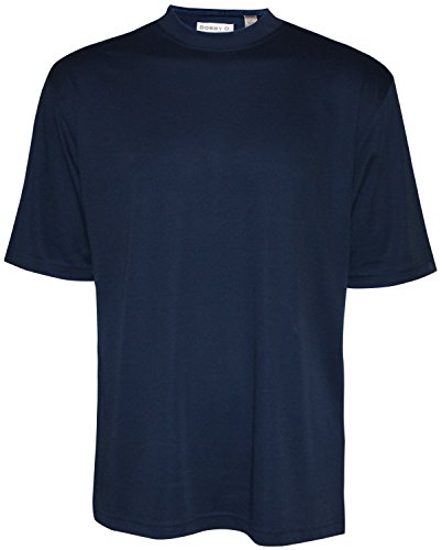 Tehama Mens Hang 'Em Cool S/S Mock Neck Golf Shirts for Bobby D Collection