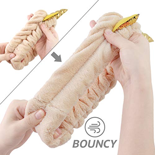 3 otters Makeup Headbands, 6PCS Unicorn Headband Shower Headbands Headwraps for Women Girls