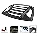 Opall Rear and Side Window Louver Windshield Sun Shade Cover for Ford Mustang 2015~2021 in GT Lambo Style Custom Fit ABS Matte Black (S)…