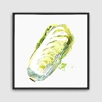 Framed Canvas Wall Art Vegetables Theme Design Canvas Prints Home Artwork Decoration for Living Room,Bedroom - 16x16 inches
