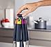 Joseph Joseph 10044 Elevate Carousel Stainless Steel Kitchen Utensil Set with Rotating Storage Stand, 5-piece, Multicolored