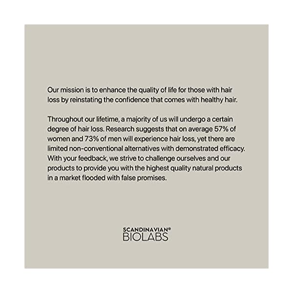 Scandinavian Biolabs Hair Growth Routine for Women with Clinically Proven results in 45 days - Hair Serum for Hair Loss…