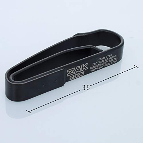 Zak Tool Key Ring Belt Holder No. 55 for 2.25inch Sam Browne Belt