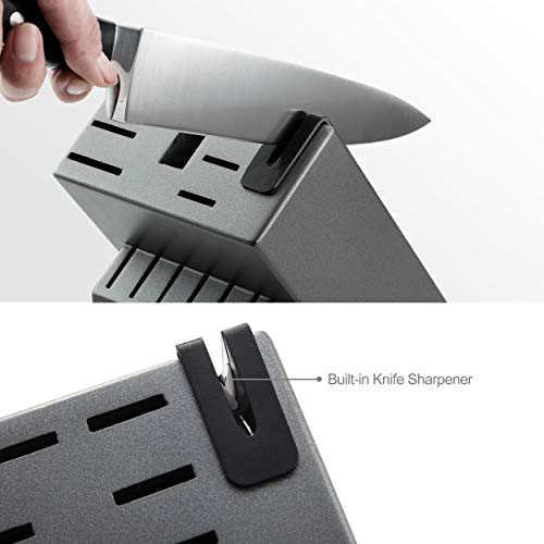 McCook-MC25A-Kitchen-Knife-Sets15-Pieces-German-Stainless-Steel-Knife-Block-Set-with-Built-in-Sharpener