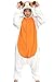 dressfan Animal Cosplay Costume Hamster Pajamas Women Girls Size XS Orange