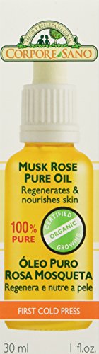 Certified Organic Growing Musk Rose Pure Oil / Aceite Puro De Rosa Mosqueta 30 Ml. / 1 Fl.oz.HEALS Dry Skin, Fine Lines, Acne Scars, Eczema, Psoriasis, Dermatitis, Sun Damage & More!  100% Guaranteed to Heal Your Body!