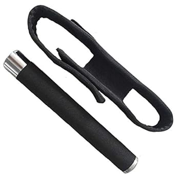 BAMBBLE Imported Metal Chrome Finished Safety Guard with Ergonomic Handle - Nylon Cover Included