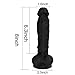Liquid Silicone Dildo,Tracy's Dog 8 Inch Realistic Suction Cup Dildo Adult Masturbation Sex Toy (8 Inch)