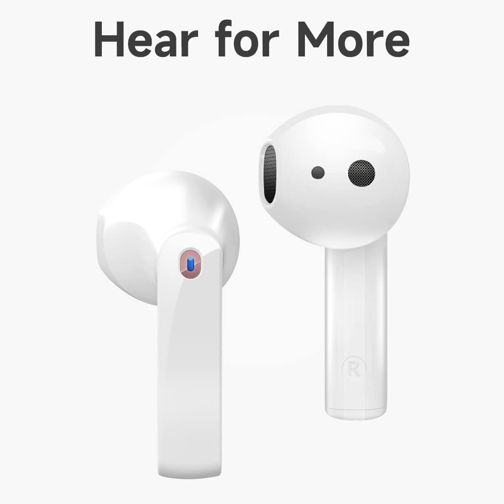 Wireless Earbuds Bluetooth Earbuds Wireless Headphones IPX5 Waterproof Earphones Noise Cancelling Headset Deep Bass Long Battery Bluetooth Headphones with Mic for iPhone Android