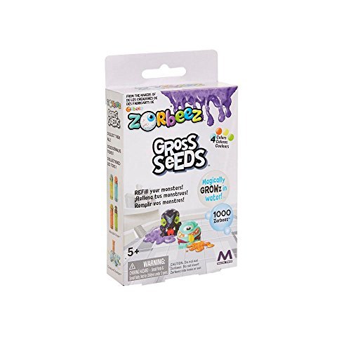 Zorbeez Gross Seeds 1000 in 4 Colors