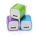 MaxMall 3319561 Universal USB AC/DC 1.0A AMP Travel/ Home Wall Charger Power Adapter - Green/Purple/Blue(Pack of 3)