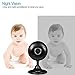 Wansview Wireless HD Camera, WiFi IP Security Surveillance Indoor Camera for Baby/Elder/ Pet/Nanny Monitor with Night Vision K2 (Black)