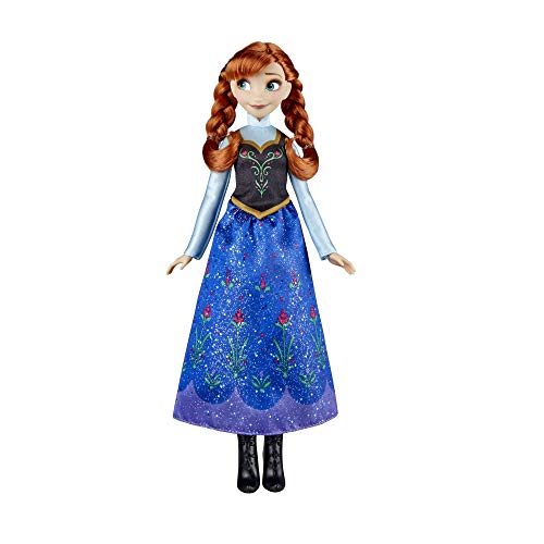 Disney Die Eiskönigin Anna Modepuppe, Kleid und Schuhe inspiriert durch Disneys Die Eiskönigin, für Kinder ab 3 Jahren