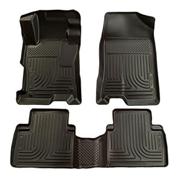 Amazon.com: 2004 - 2009 Toyota Prius - Husky Liners WeatherBeater Floor Mats Liners - Black ...