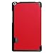 Huawei MediaPad T3 7.0 Case - Xindayi Ultra Slim Lightweight Smart-shell Stand Cover for Huawei MediaPad T3 7.0 Inch Tablet 2017 Release (red)