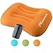REEHUT Camping Pillow Ultralight, Travel Pillow Inflatable for Sleeping/Hiking/Backpacking - Included Storage Bag(Orange)