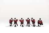 NHL New Jersey Devils Table Top Hockey Game Players Team Pack