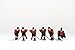 NHL New Jersey Devils Table Top Hockey Game Players Team Pack