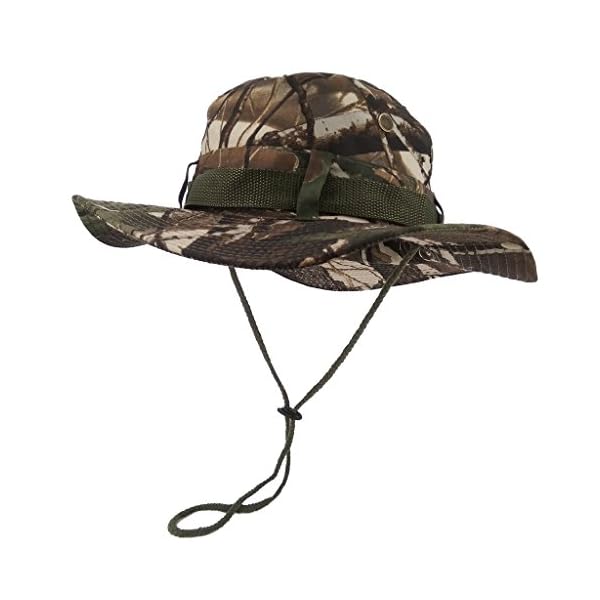 LETHMIK-Outdoor-Camouflage-Bonnie-Hat-Summer-Hunting-Fishing-Safari-Sun-Hat-with-Snap