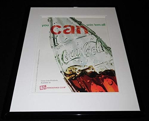 2007 Coca Cola/BJ's Wholesale Club 11x14 Framed ORIGINAL Advertisement