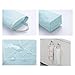 Hihelp Set of 2 Plastic Bag Holder Waterproof Wall Mount Grocery Bag Dispenser Garbage Bag Organizer with Easy Access Top and Bottom Openings for Home Office Kitchen