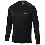 Mountain Hardwear Wicked Long Sleeve Shirt - Men's Black Large
