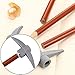 Chinco 24 Pieces Pickaxe Pencils Eraser Set Funny Eraser Topper Pencils Bulk with Axe Shape Erase for Back to School Supplies Students Gifts