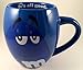 MM's Big Face Ceramic Mugs (Blue) m&m m & m