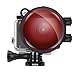 3in1 Dive Lens Combo 16X Macro Lens + Red + Magenta Color Correction Filter Set Compatible with GoPro Hero 7 6 5 Black for Tropical Blue/River Lake Green Water Diving Underwater Scuba Photography