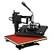 Mophorn Heat Press 12 X 15 inch 5 in 1 Desktop Iron Baseball Hat Press Dual Digital Transfer Sublimation Multifunction Heat Press Machine Swing Away Design (5IN1 Presser Yellow)